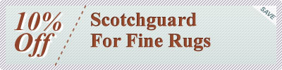 Cleaning Coupons | $15 off scotchguard for rugs | Rug Cleaning Manhattan